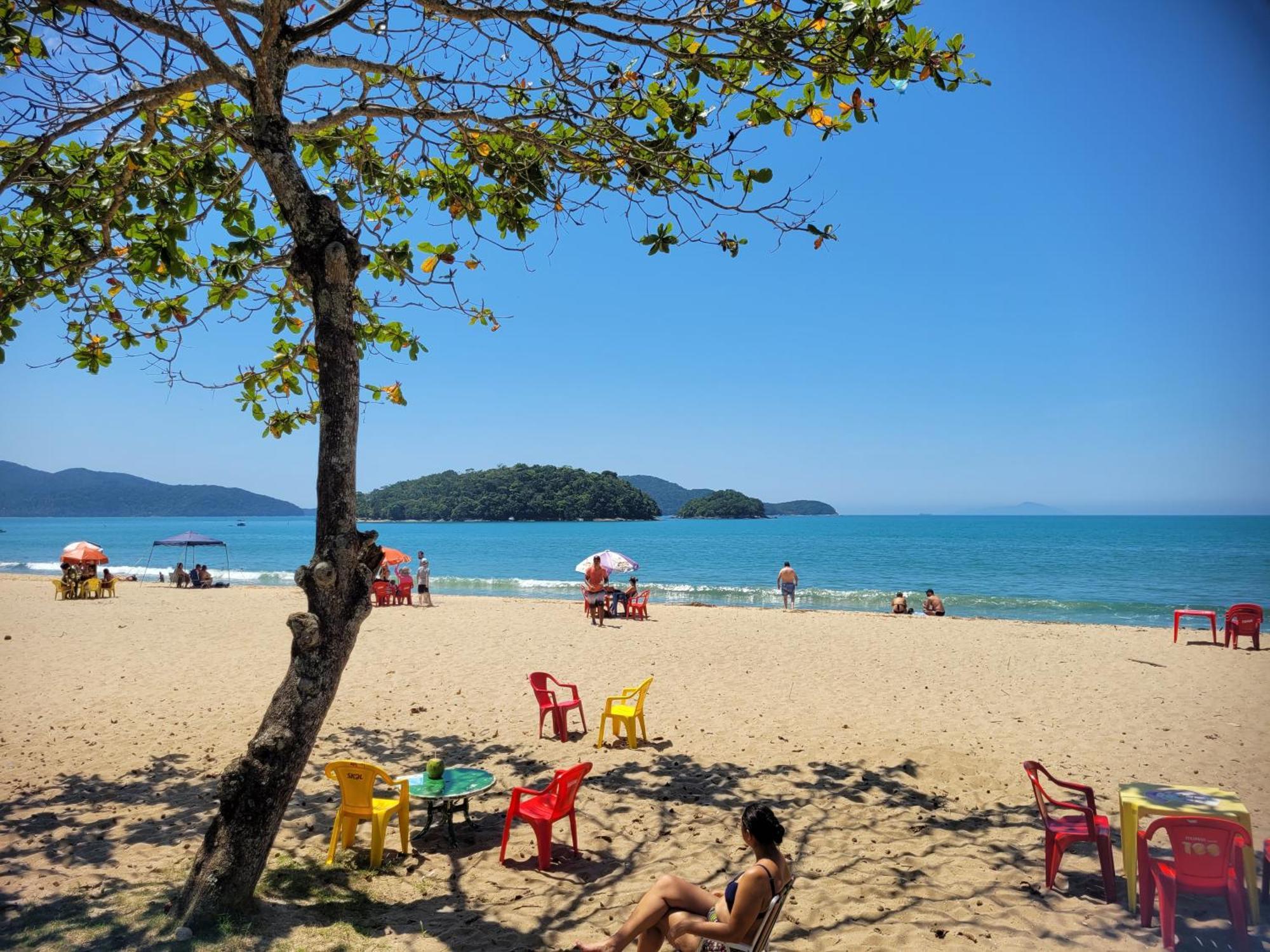 A Ver O Mar Suites Cocanha Карагуататуба Екстер'єр фото
